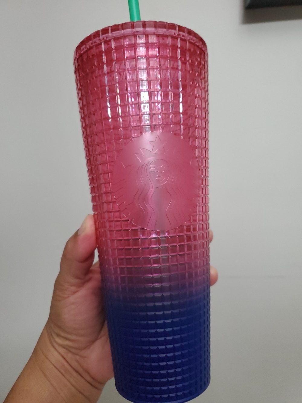 Starbucks Ombre Textured Tumbler - Pink to Purple